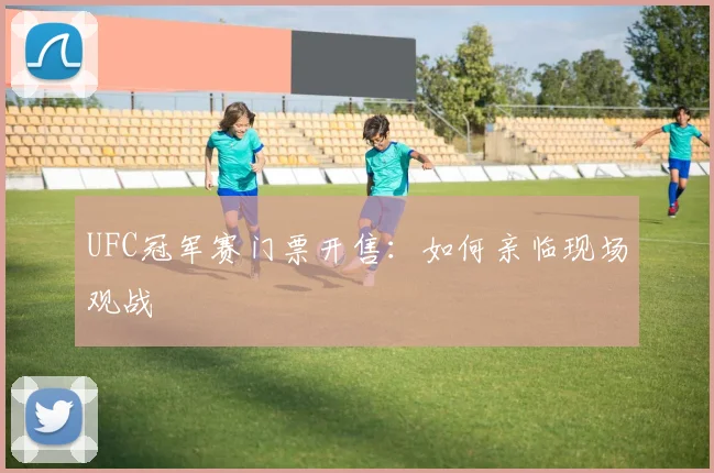 UFC冠军赛门票开售：如何亲临现场观战